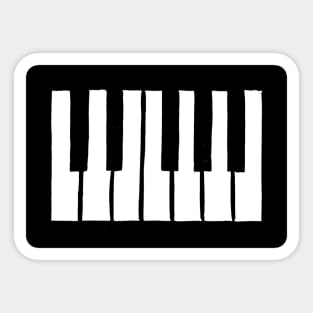 Piano Keys Sticker